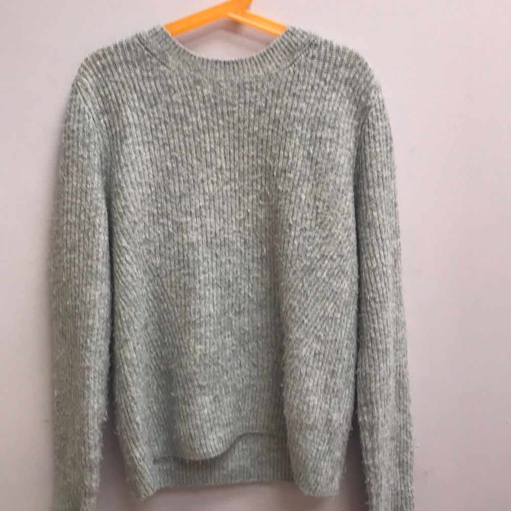 Topshop gray sweater